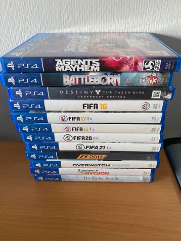 PlayStation 4 games (12 games) beschikbaar voor biedingen