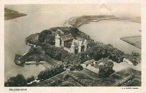 (301-072-009) Muiden Muiderslot, Verzamelen, Ansichtkaarten | Nederland, Noord-Holland, Verzenden