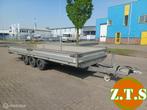 Hapert 3 asser / Tridem plateauwagen, Auto diversen, Aanhangers en Bagagewagens, Gebruikt