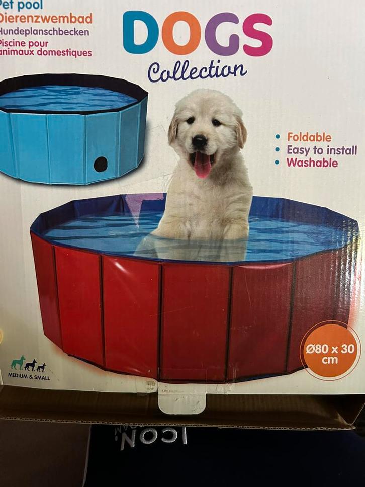 Dierenzwembad 80x30 cm, Dieren en Toebehoren, Honden-accessoires, Nieuw, Ophalen