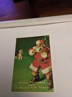 COCA COLA.  HOND BLAFT NAAR KERSTMAN MET FLES COCA COLA, Verzamelen, Ophalen of Verzenden, 1980 tot heden, Overige thema's