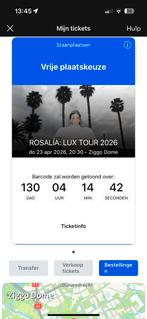 Rosalia ticket, Eén persoon, Ticket of Toegangskaart