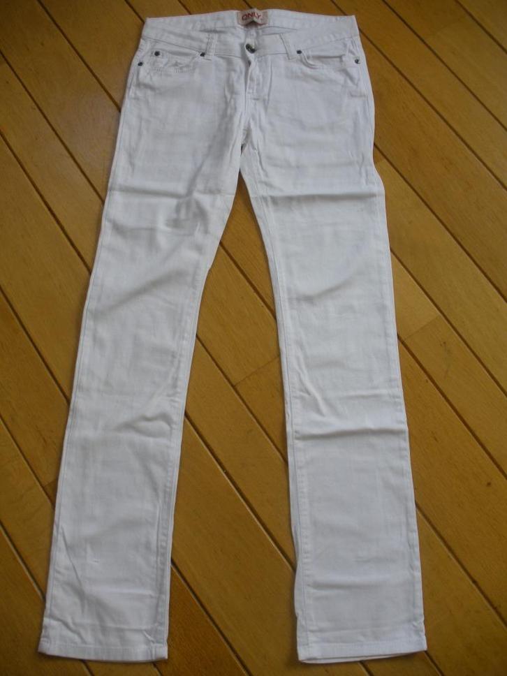 ONLY spijkerbroek Prince slim wit maat 38 x 34 - nieuw -, Kleding | Dames, Spijkerbroeken en Jeans, Nieuw, W30 - W32 (confectie 38/40)
