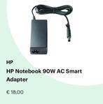 Nieuwe HP Notebook 90W AC Smart Adapter, Computers en Software, Laptop-opladers, Ophalen of Verzenden, Nieuw