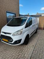 Ford Transit Custom 2.2 Tdci 92KW 2014, Auto's, 125 pk, Zwart, 4 cilinders, Wit