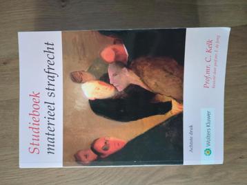 Studieboek materieel strafrecht beschikbaar voor biedingen
