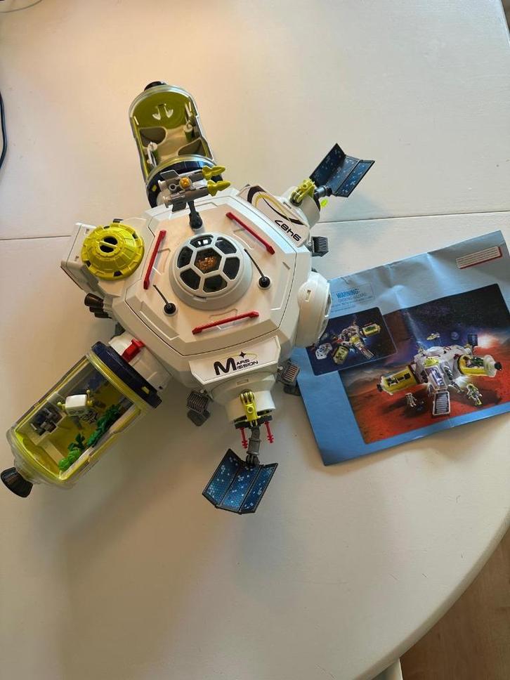 Playmobil Space Station 9487, Kinderen en Baby's, Speelgoed | Playmobil, Zo goed als nieuw, Complete set, Ophalen of Verzenden