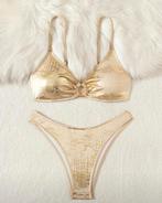 Goud bikini badpak maat s, Ophalen of Verzenden, Nieuw, Overige kleuren, Badpak