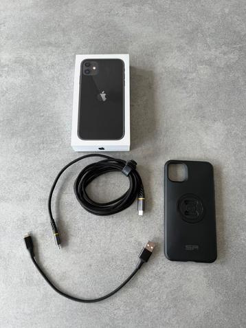 Apple iphone 11 zwart 64 gb. SP connect hoesje beschikbaar voor biedingen