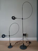 Design vloerlamp set merk Sirrah., Ophalen, Zo goed als nieuw, Metaal, 100 tot 150 cm