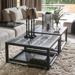 Riviera maison colombe salontafel, Vierkant, Zo goed als nieuw, Minder dan 50 cm, 50 tot 100 cm