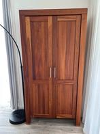 Acaciahout kast, Huis en Inrichting, Kasten | Buffetkasten, Ophalen, Met deur(en), 100 tot 150 cm, Zo goed als nieuw
