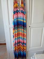 Lange Ibiza jurk kreukvrije stof 40, Verzenden