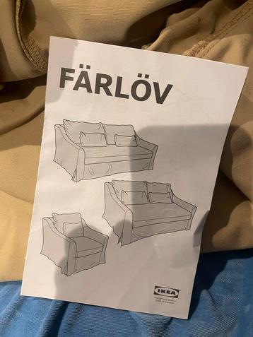 203.062.31 — FÄRLÖV 2-zit hoes farlov nieuw ikea beschikbaar voor biedingen