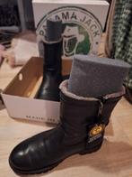 Panama Jack Fedro Igloo nubuck boots  Dames Maat 41, Zwart, Lage of Enkellaarzen, Ophalen of Verzenden, Zo goed als nieuw