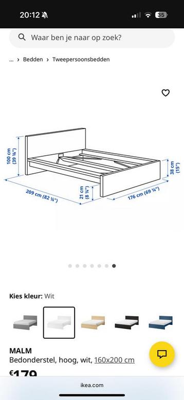 Ikea Malm bed - afbeelding 10