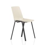 Ergonice Douro Vierpoot Vergaderstoel In Kleur, Huis en Inrichting, Stoelen, Metaal, Overige kleuren, Nieuw, Ophalen of Verzenden
