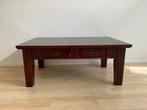 Salontafel hout, Huis en Inrichting, Tafels | Salontafels, Ophalen, Gebruikt, 100 tot 150 cm, 50 tot 100 cm