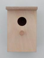 Nieuwe nestkastjes voor in de volière of buitenshuis, Ophalen of Verzenden, Nieuw, Hout, Broedkooi of Kweekkooi