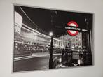 Ikea print Londense underground., Ophalen, 125 cm of meer, 75 cm of meer, Print