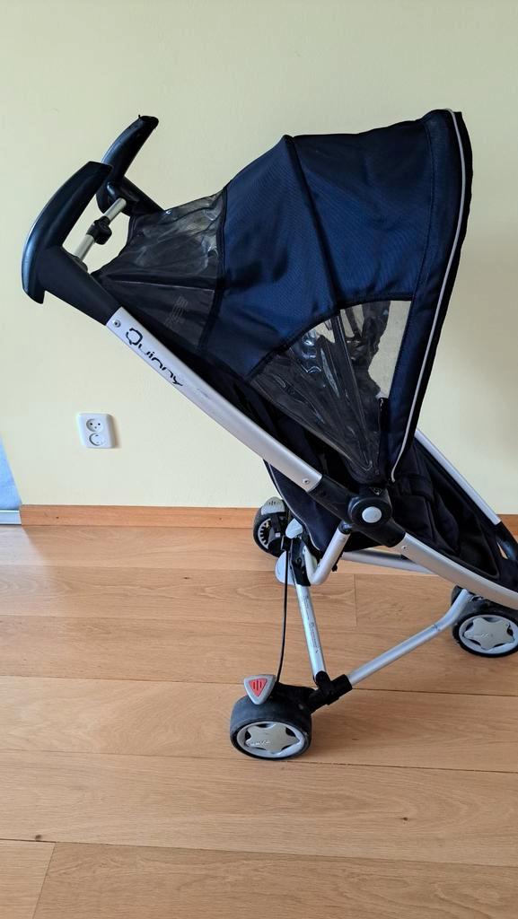Quinny Zapp Buggy - Donkerblauw - Inclusief Hoes, Kinderen en Baby's, Kinderwagens en Combinaties, Gebruikt, Quinny, Ophalen