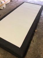 Twee losse Pullman Boxspring Classic bedden, Huis en Inrichting, Ophalen, 90 cm, Eenpersoons, Bruin