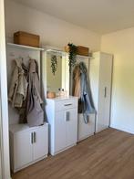 Jassen- en schoenenkast, Huis en Inrichting, Kasten | Kledingkasten, 200 cm of meer, Met klep(pen), Zo goed als nieuw, 25 tot 50 cm