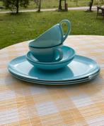 Retro camping- of picknick setje, Caravans en Kamperen, Ophalen, Gebruikt