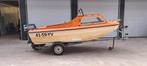 vis tourboot pilot met trailer en yamaha 40pk autolube, Watersport en Boten, Gebruikt, Ophalen of Verzenden, 30 tot 50 pk, 3 tot 6 meter