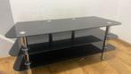 Tv meubel glas, Ophalen, 100 tot 150 cm, Minder dan 100 cm, 25 tot 50 cm