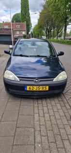 Opel Corsa 1.2 16V 5D 2002 Blauw, Auto's, Opel, Voorwielaandrijving, 450 kg, 74 pk, Blauw