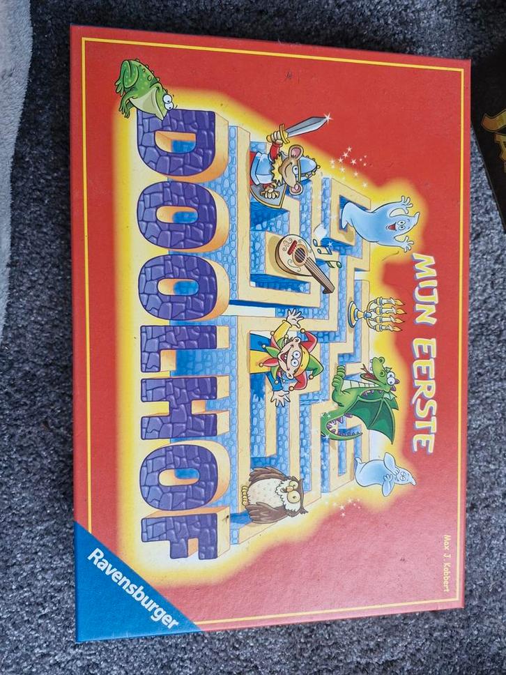 Mijn Eerste Doolhof - Ravensburger Kinderspel, Hobby en Vrije tijd, Gezelschapsspellen | Bordspellen, Zo goed als nieuw, Een of twee spelers