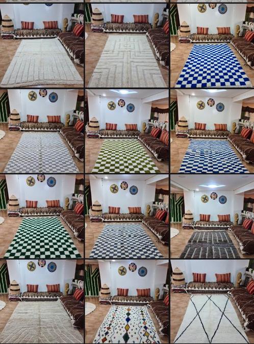 Nieuwe handgemaakte Marokaanse tapijten alle maten & kleuren, Huis en Inrichting, Stoffering | Tapijten en Kleden, Nieuw, 150 tot 200 cm
