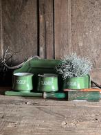 Emaille zand zeep soda rek, Ophalen of Verzenden