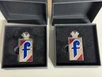 Pininfarina badge / embleem 2x nieuw, Ophalen of Verzenden, Nieuw, Alfa Romeo