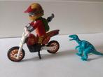 Playmobil 9431 motorcrosser met Raptor, Ophalen of Verzenden, Zo goed als nieuw, Complete set