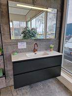 Badmeubel showroommodel, 120cm met spiegelkast, Ophalen, Nieuw, 50 tot 100 cm, Minder dan 100 cm