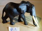 Kenya, Afrika, olifant, hoogte 12-13 cm, eboniet huidpatroon, Ophalen