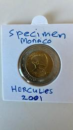2euro specimen Monaco 2001, Ophalen of Verzenden, Monaco, 2 euro