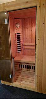 Combi-sauna. Sauna / Philips Infrarood. 2 in 1 sauna, Ophalen of Verzenden, Gebruikt, Infrarood, Complete sauna
