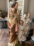Jozef.  Kindje jezus brocante, Ophalen of Verzenden, Gebruikt, Beeld(je)