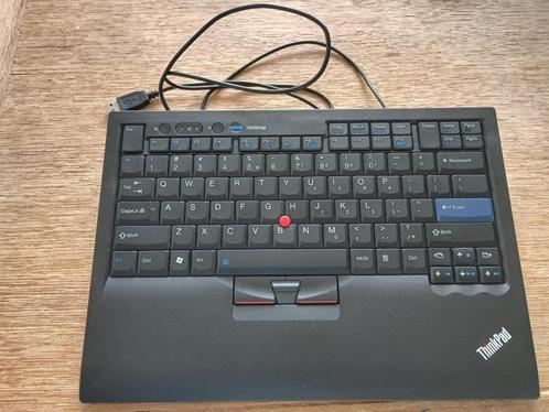 Lenovo SK-8855 USB Keyboard, Computers en Software, Toetsenborden, Zo goed als nieuw, Qwerty, Bedraad, Ergonomisch, Multimediatoetsen