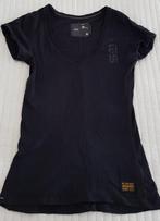 G-star raw t-shirt zwart maat xs merkkleding gstar tshirt, Verzenden, Zwart, Korte mouw, Maat 34 (XS) of kleiner