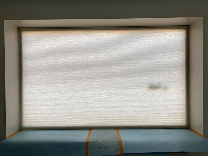 Luxaflex plissegordijn 292cm breed 176 lang, Huis en Inrichting, Stoffering | Gordijnen en Lamellen, Gebruikt, 200 cm of meer