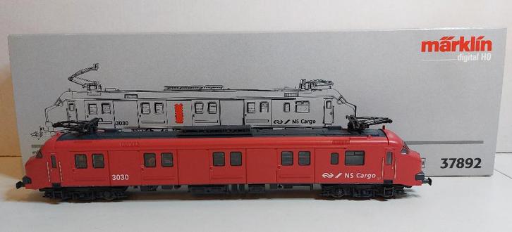 Marklin 37892 NS Cargo Motorpost 3020 *Nieuw* (12), Hobby en Vrije tijd, Modeltreinen | H0, Nieuw, Locomotief, Wisselstroom, Märklin