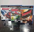 Burnout PS2 - Klassieke Racegames! 3 stuks, Gebruikt, Online, 1 speler, Racen en Vliegen