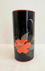 Leonard Hutschenreuther vaas tropica 20 x 10, Huis en Inrichting, Overige kleuren, Ophalen of Verzenden, Minder dan 50 cm, Glas