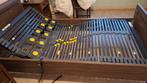 Mooi seniorenbed Beter Bed met Bossflex bodem  (elektrisch), Ophalen, Eenpersoons, Bruin, 200 cm
