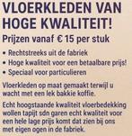 Karpetten Mega Aanbieding vanaf € 14 per stuk, Huis en Inrichting, Stoffering | Tapijten en Kleden, Ophalen, Bruin, Modern, Rechthoekig