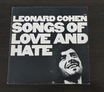Leonard Cohen - Songs of Love and Hate - Incl. mini-booklet, Ophalen of Verzenden, 1960 tot 1980, Zo goed als nieuw